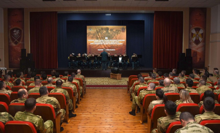 В грозненском соединении Росгвардии состоялся праздничный концерт