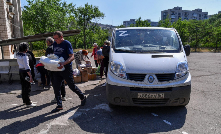 Россия доставила на Украину более 31 тысячи тонн гумпомощи