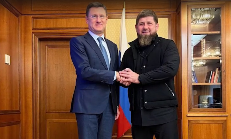 Рамзан Кадыров в Москве встретился с Александром Новаком