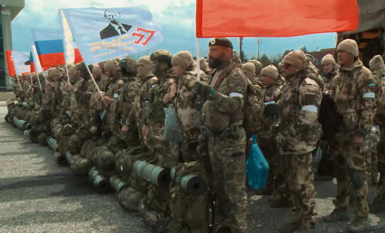 Из Грозного в зону СВО отправился очередной спецборт с добровольцами