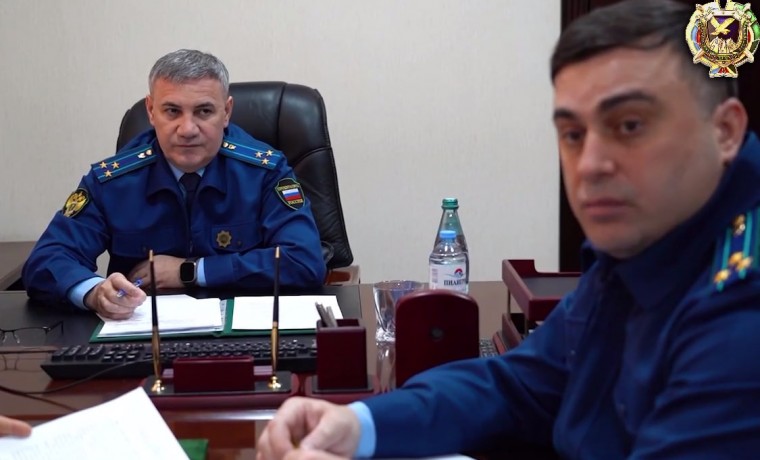 Арсан Адаев посетил прокуратуру Байсангуровского района г. Грозного