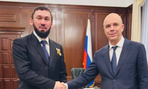 Магомед Даудов провел рабочую встречу с министром финансов РФ Антоном Силуановым
