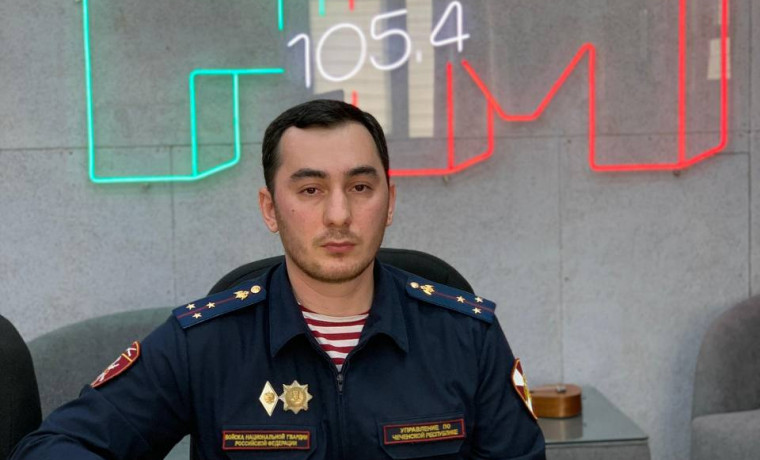 Офицер медицинской службы выступил в прямом эфире ЧГТРК «Грозный»