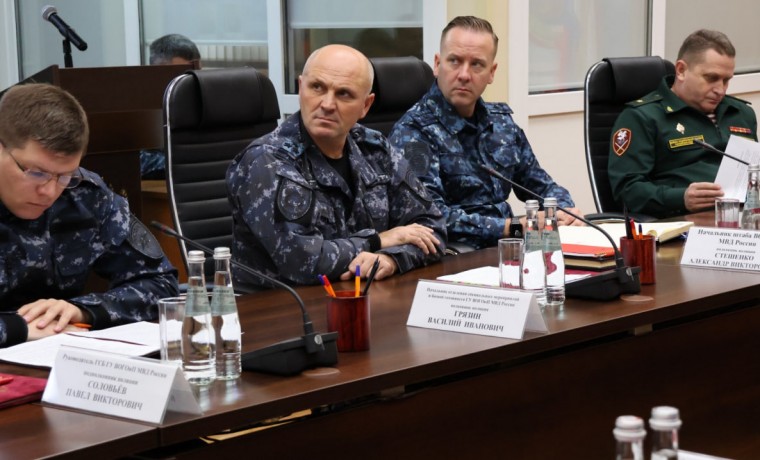 Алексей Магутин принял участие в подведении итогов оперативно-служебной деятельности ВОГОиП МВД РФ