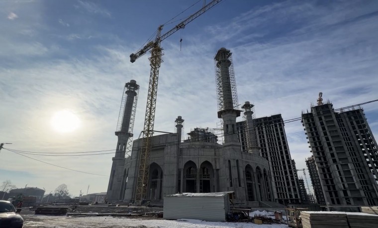 В Грозном ведется строительство 6 мечетей общей вместимостью 33 500 мест