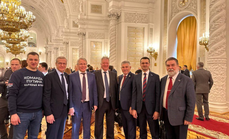 Хусайн Солтагереев присутствовал на встрече Президента РФ Владимира Путина с доверенными лицами