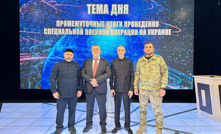 Командир батальона ОМОН «АХМАТ-1» принял участие в региональной телепередаче «Резонанс»